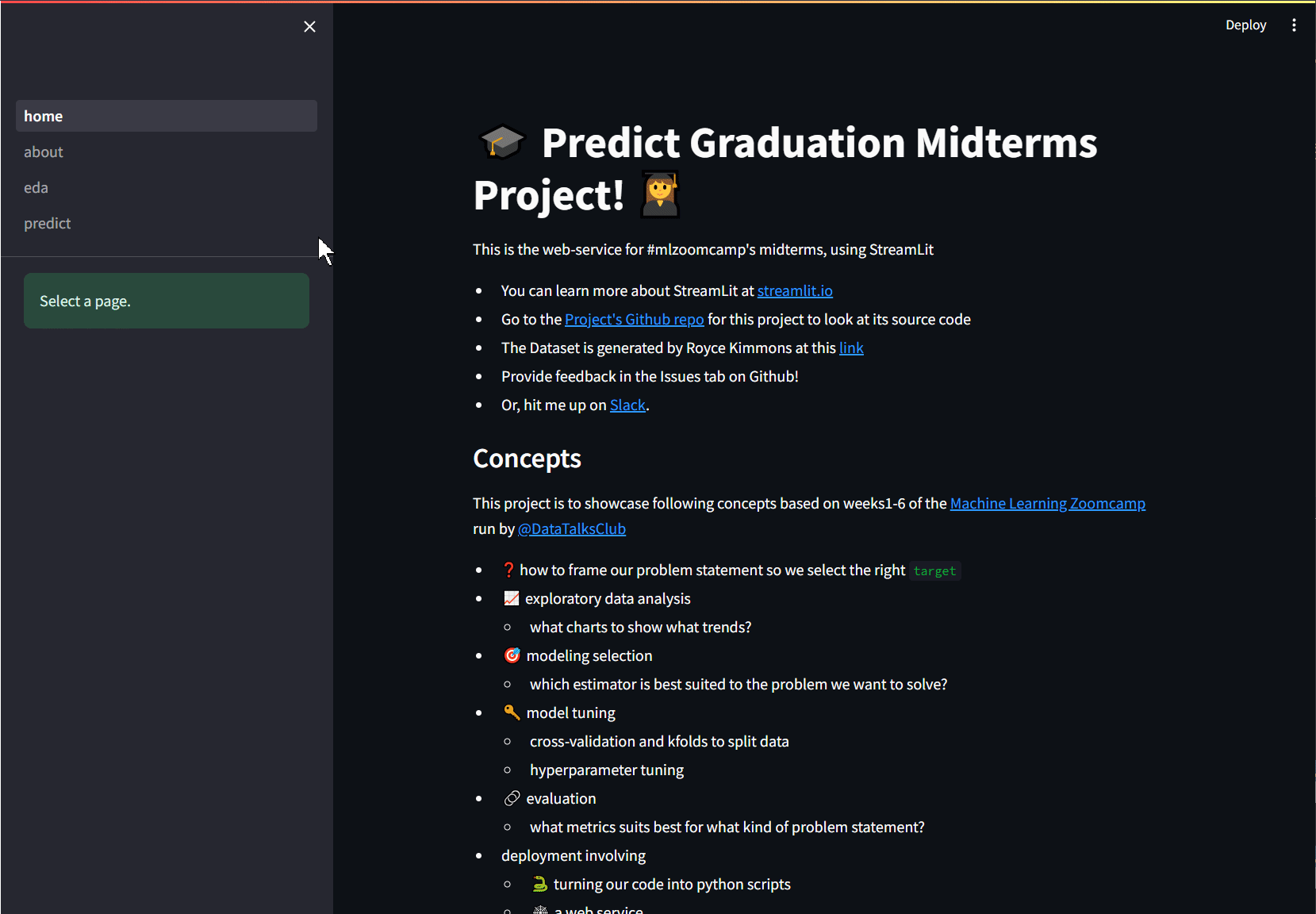 Predict Graduation Rate Project